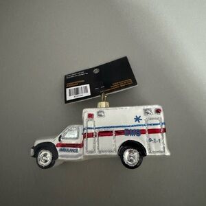 Ambulance Holiday Ornament